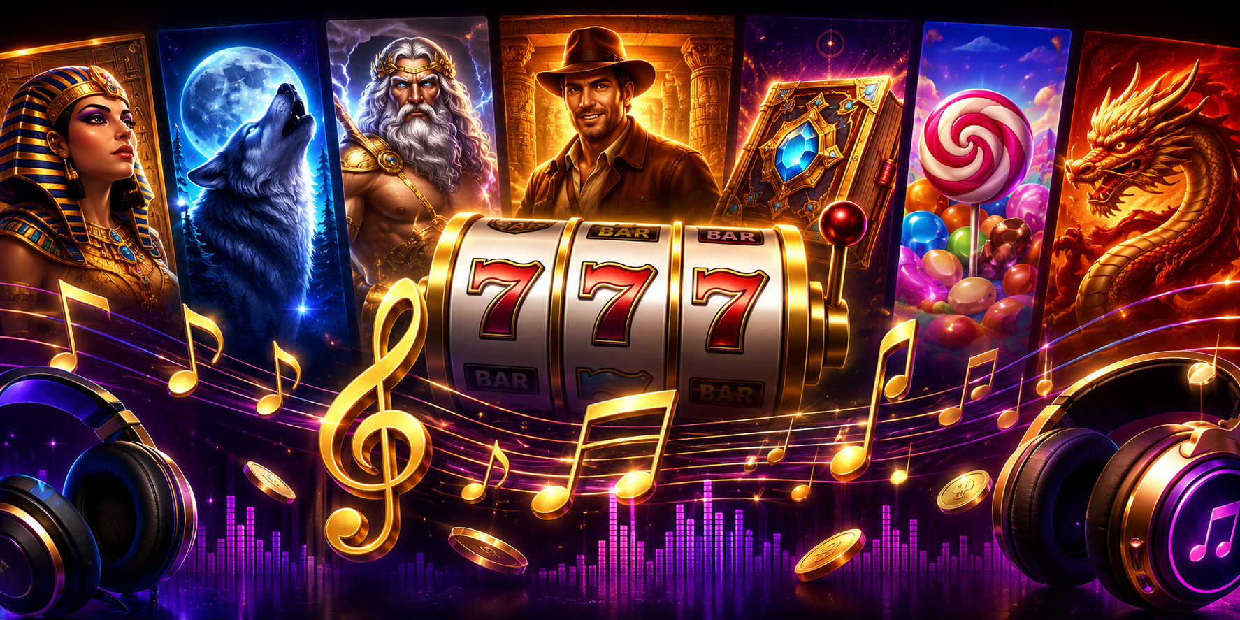 Top 10 Slot Games with the Most Memorable Soundtracks of All Time