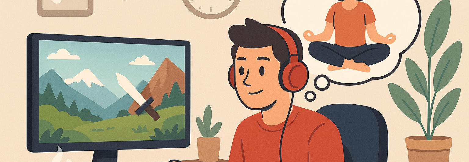 How to take breaks while gaming too much 