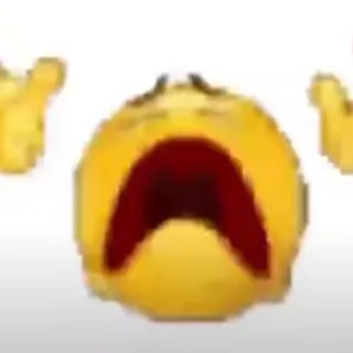 emoji scream to dust meme 360P 1 on Make a GIF