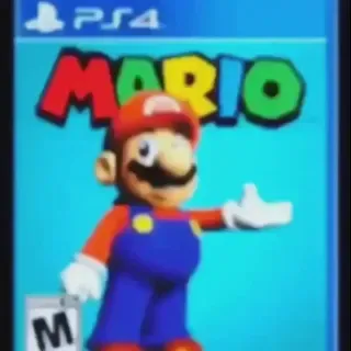 it's a me super mario on the ps4
